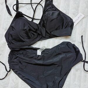 Holipick Black Bikini Set